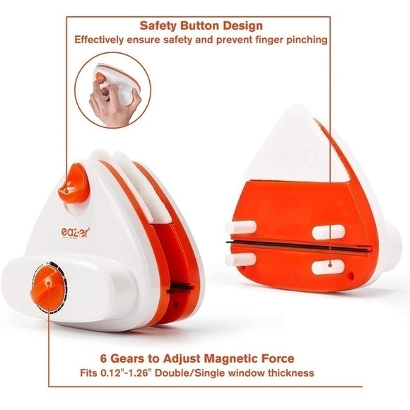 𝅺EAZER Magnetic Window Cleaner - Picture 2 of 9